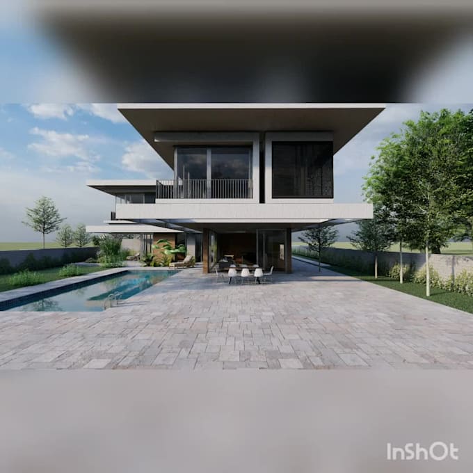 create realistic render for exterior and interior