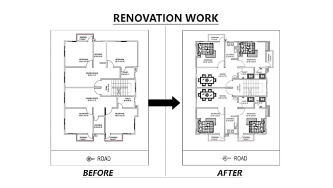 redraw floor plan or any autocad drawing in 24 hours