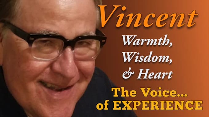 as a senior voice over professional make your words come alive