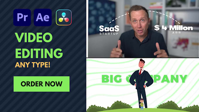 be your youtube video editor and vlog editor