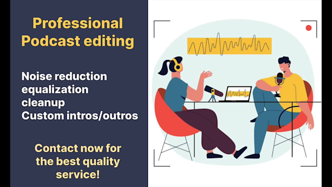 fully produce, edit, mix and master your podcast episode