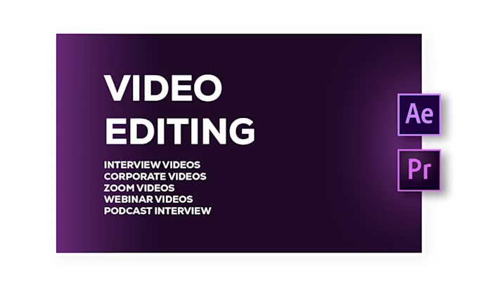 edit your zoom interview and corporate videos