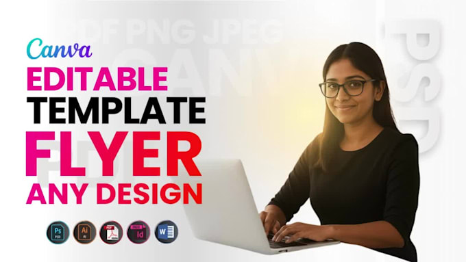 create any viral social media post bundle canva design within 24 hours
