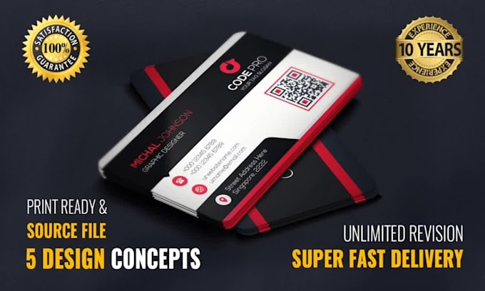 design professional business card within 06 hours