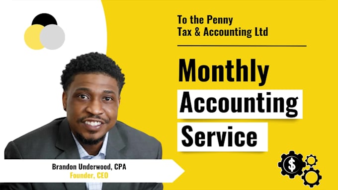 provide monthly financial reporting services as a CPA