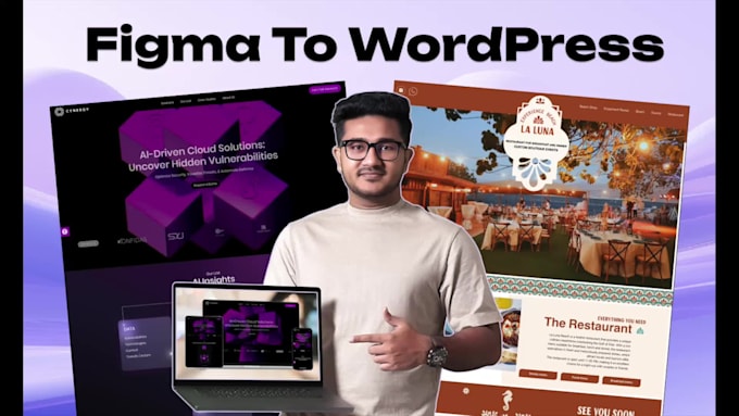 expertly convert your figma design to a wordpress elementor website
