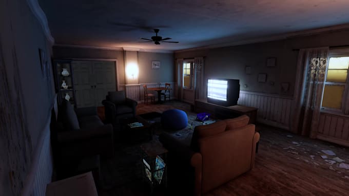 make lowpoly 3d game environments in unity 3d