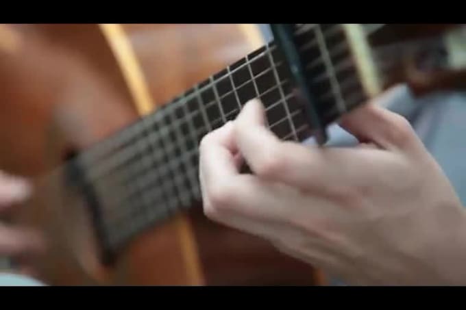 record top quality acoustic guitar