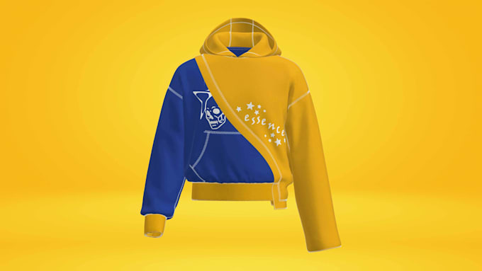 make all realistic 3d fashion 3d garments and 3d animation for any pattern
