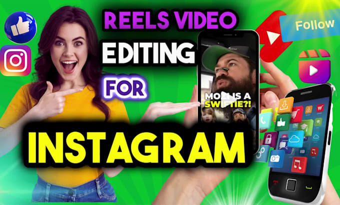 provide instagram reels video editing for corporate business