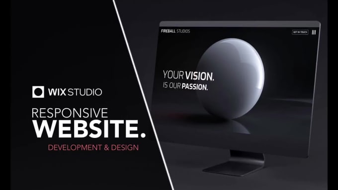 build an interactive and responsive website using wix studio