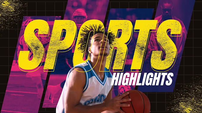 edit sports highlights, showreels and youtube videos hd and 4k