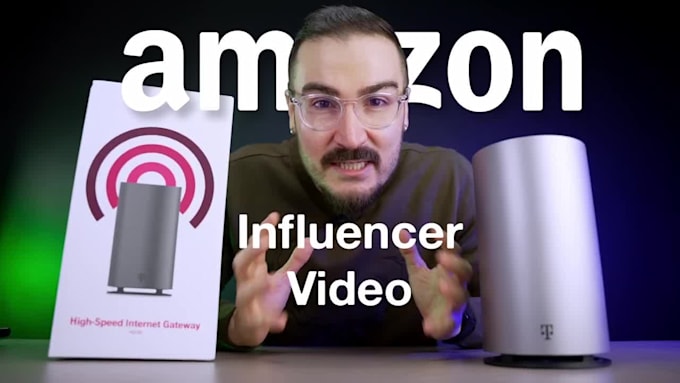 create an amazon influencer video for your product