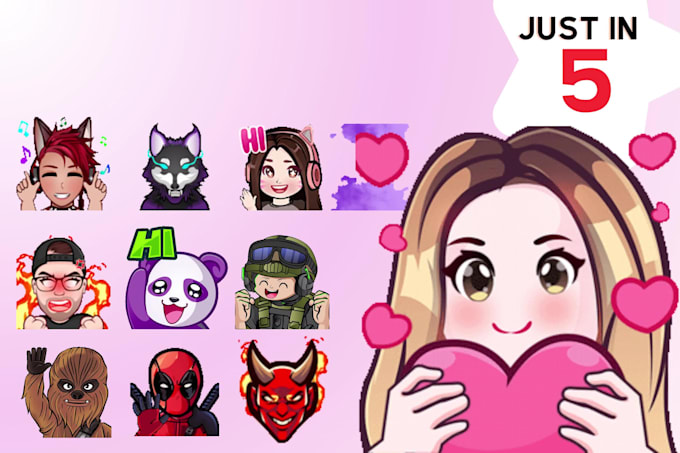 animate twitch emotes, gifts, stickers, icons