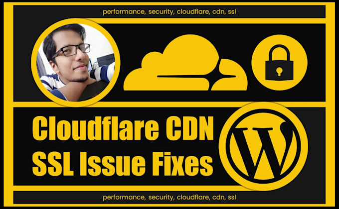 setup cloudflare CDN and fix SSL issues of wordpress website