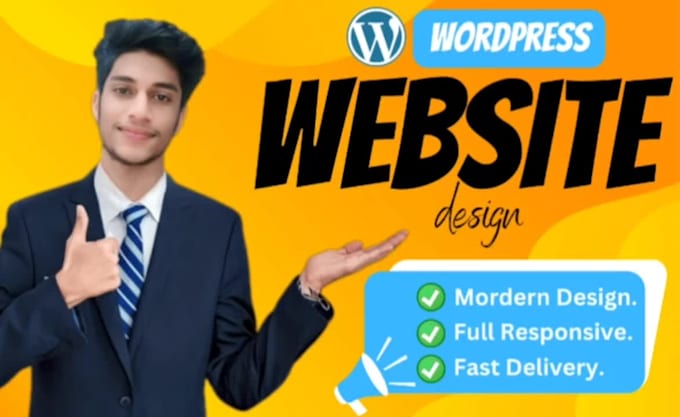 design and develop responsive wordpress website