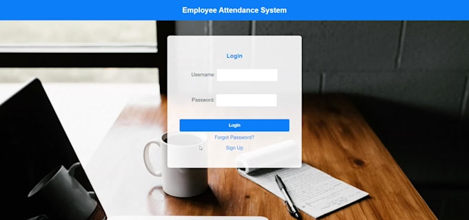 create a professional employee attendance management system