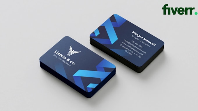 design a professional modern business card