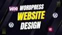 create website wordpress design and development with elementor website builder