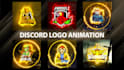 design animated discord logo animation, pfp, icon and banner animated gif