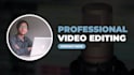 do professional video editing