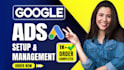 setup google ads, ga4, and audit sem with high converting ppc search campaign