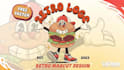 create a custom vintage mascot logo in retro cartoon style