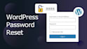 reset your wordpress password
