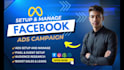 setup facebook ads campaign, instagram ads and meta ads marketing