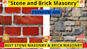 do stone masonry and brick masonry promo video