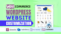 fix wordpress woocommerce website issues or woocommerce customization