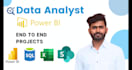 do any excel sql powerbi task or assignment
