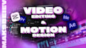 do video editing and motion design in a short time
