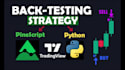 backtesting optimizing trading strategy in tradingview or python