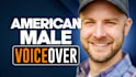 be your professional conversational american english male voiceover actor