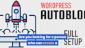 create wordpress autoblog with auto spinner