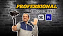 do professional video editing for youtube vlog, travel
