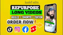 repurpose your podcast into viral shorts, reels, tiktok