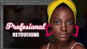 professionally retouch a portrait photo using photoshop
