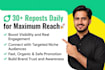 grow your twitter x account by reposting your post by 20 active accounts
