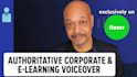 do authoritative corporate and elearning voiceover