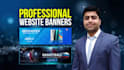 make a unique website banner, slider, website ads