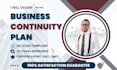 develop a business continuity plan bcp