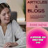 write bulk articles and blogspot