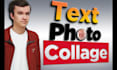 make a text photo collage of your photos