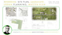 render 2d site, master, and landscape plan in photoshop