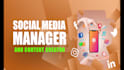 be your social media manager and content creator