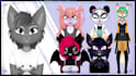 create a furry live2d vtuber model from my template