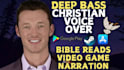 do church bible christian voice over in a deep rich voice