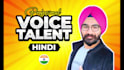 be your professional male hindi voice over artist